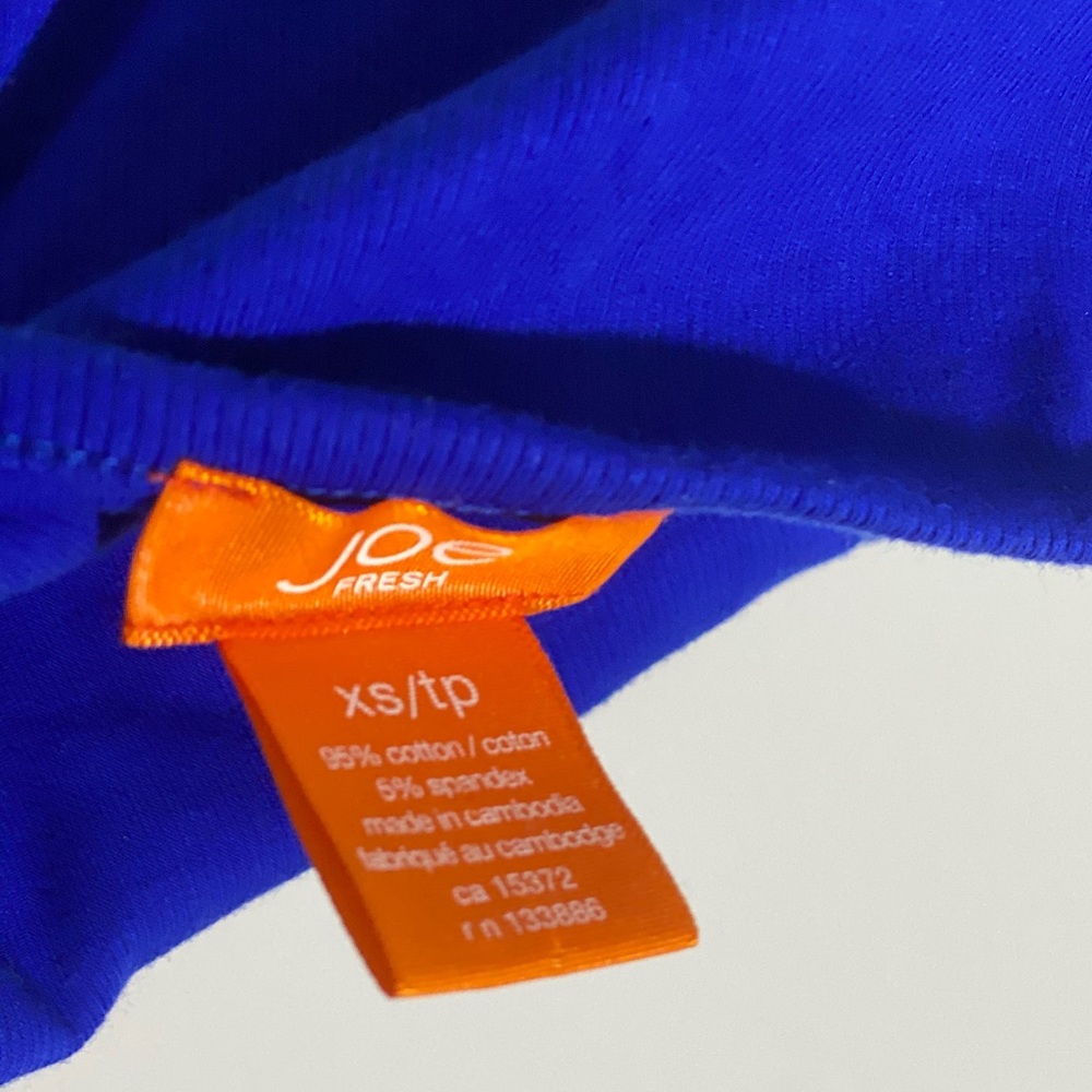 Royal Blue Halter Top - Picture 6 of 6